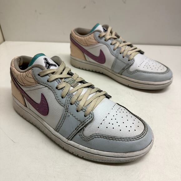 VERY GOOD Nike Air Jordan 1 Low Multi-Color Sashiko 2023 Women's 8.5 - Picture 4 of 11